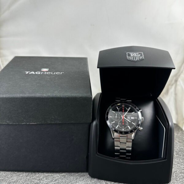 TAG HEUER CARRERA AUTOMATIC CHRONOGRAPH IN BOX