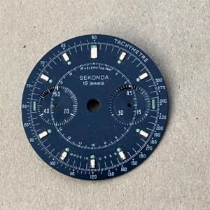 VINTAGE SEKONDA MILITARY CHRONOGRAPH DIAL