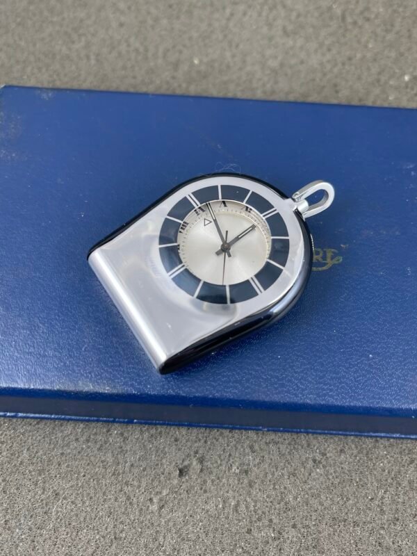 VINTAGE JAEGER LECOULTRE MEMOVOX ALARM POCKET WATCH TRAVEL BOX MINT CONDITION - Image 14