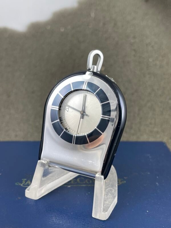 VINTAGE JAEGER LECOULTRE MEMOVOX ALARM POCKET WATCH TRAVEL BOX MINT CONDITION - Image 13