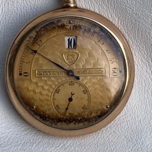 OLD AND RARE MODERNISTA JUMP HOUR TAXI POCKET WATCH