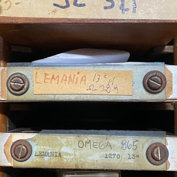 LEMANIA 13CH OMEGA 28.9 CHRONOGRAPH PARTS WHEELS SPRINGS LEVERS - Image 2
