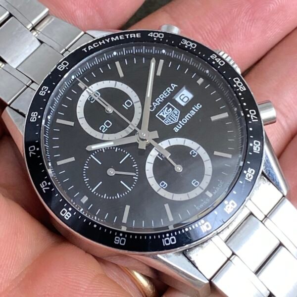 TAG HEUER CARRERA AUTOMATIC CHRONOGRAPH IN BOX