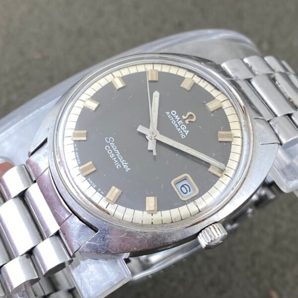 OLD OMEGA SEAMASTER COSMIC AUTOMATIC WATCH ORIGINAL TWO TONE DIAL