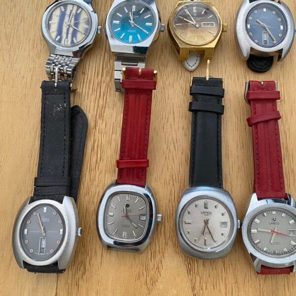 RELOJES SUIZOS "NEW OLD STOCK" DE LOS AÑOS 70s. AUTOMATICOS Y A CUERDA. PRECIO POR UNIDAD US170 - Image 5