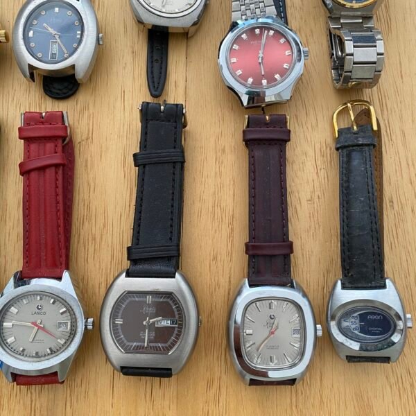 RELOJES SUIZOS "NEW OLD STOCK" DE LOS AÑOS 70s. AUTOMATICOS Y A CUERDA. PRECIO POR UNIDAD US170 - Image 6