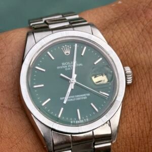 VINTAGE ROLEX REF 1500 SWISS WATCH AUTOMATIC MOVEMENT REFINISHED DIAL
