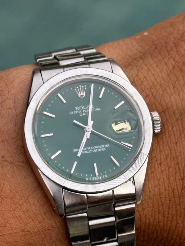 VINTAGE ROLEX REF 1500 SWISS WATCH AUTOMATIC MOVEMENT REFINISHED DIAL