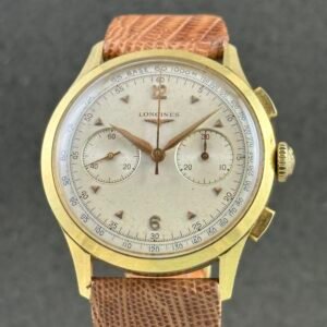Longines 30Ch Chronograph Ref.5167 Rare 18k Gold