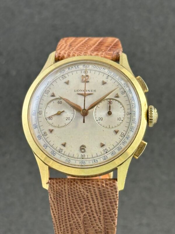 Longines 30Ch Chronograph Ref.5167 Rare 18k Gold