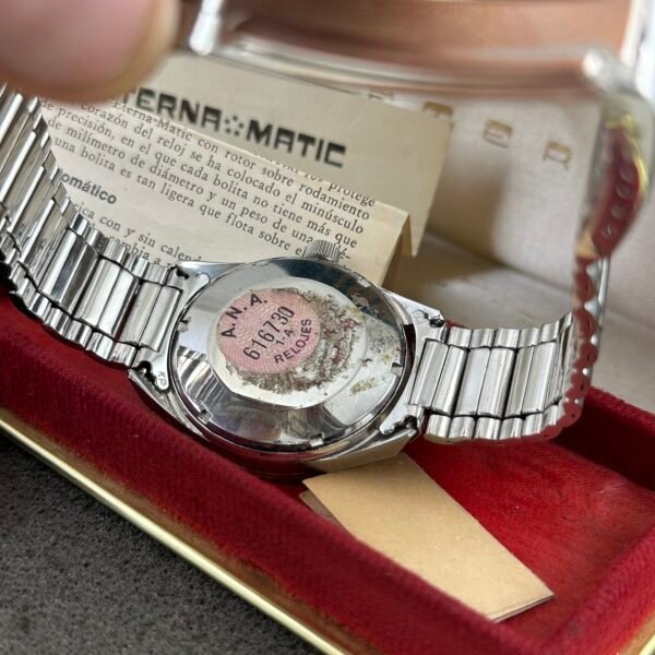 NOS condition! Eterna matic Kontiki autowind moverment - Image 10