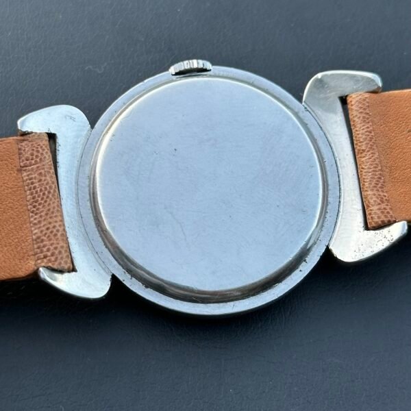 Rare Oversize Omega “Scarab” Hooded Lugs circa 1938 sector dial - Image 3