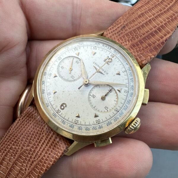 Longines 30Ch Chronograph Ref.5167 Rare 18k Gold - Image 11