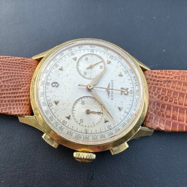 Longines 30Ch Chronograph Ref.5167 Rare 18k Gold - Image 10