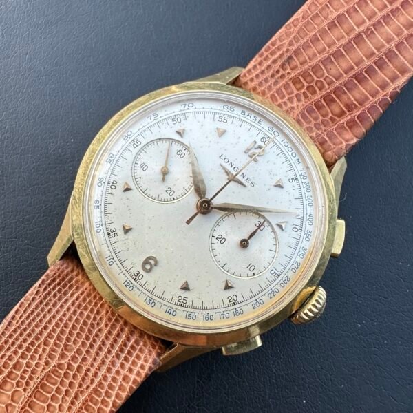 Longines 30Ch Chronograph Ref.5167 Rare 18k Gold - Image 9