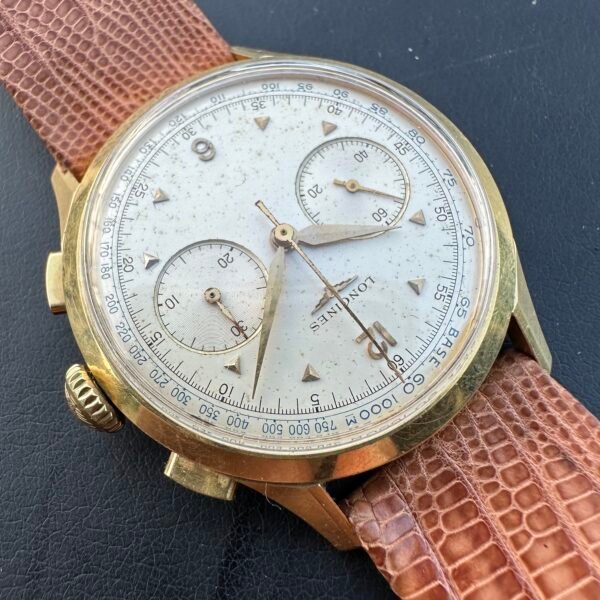 Longines 30Ch Chronograph Ref.5167 Rare 18k Gold - Image 8