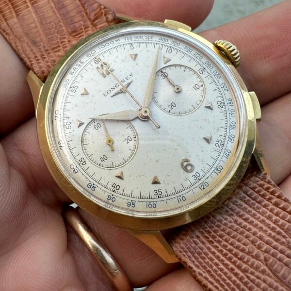 Longines 30Ch Chronograph Ref.5167 Rare 18k Gold - Image 15