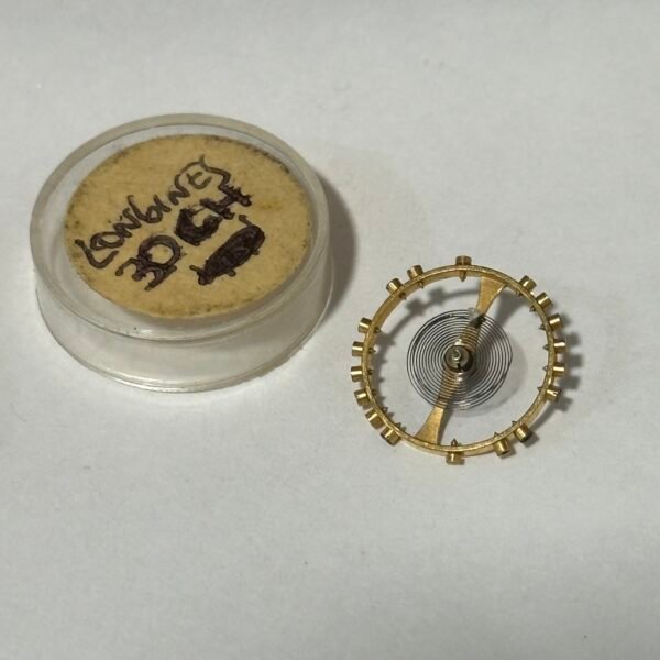 1x LONGINES 30CH CHRONOGRAPH - COMPLETE Balance Wheel Part #721