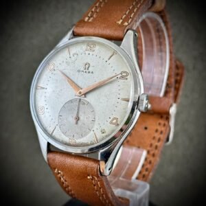VINTAGE JUMBO OMEGA 30T2 SWISS WATCH ORIGINAL DIAL