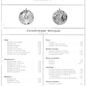 VALJOUX CAL 22 CHRONOGRAPH WATCH PARTS - 1x ESCAPE WHEEL