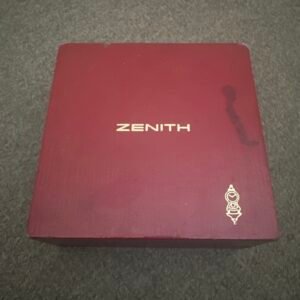 VINTAGE ZENITH CHRONOGRAPH BOX
