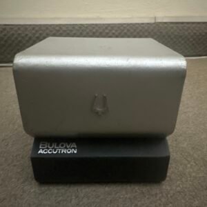 OLD BULOVA ACCUTRON WATCH BOX