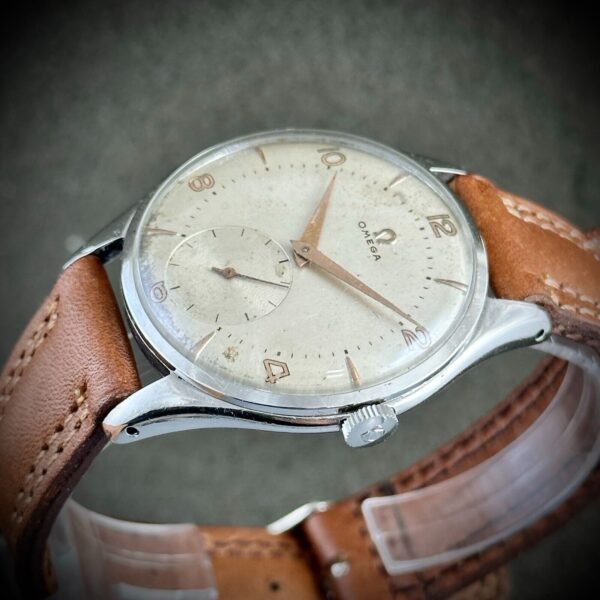 VINTAGE JUMBO OMEGA 30T2 SWISS WATCH ORIGINAL DIAL - Image 6