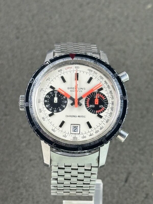 VINTAGE BREITLING Chrono Matic Ref 2110 Excellent Condition Cal 11 - Image 9