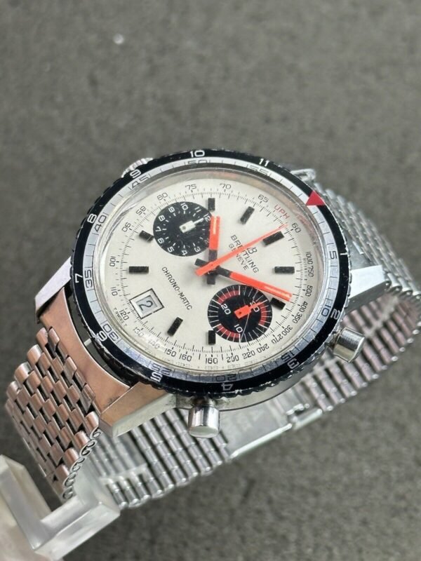 VINTAGE BREITLING Chrono Matic Ref 2110 Excellent Condition Cal 11 - Image 8