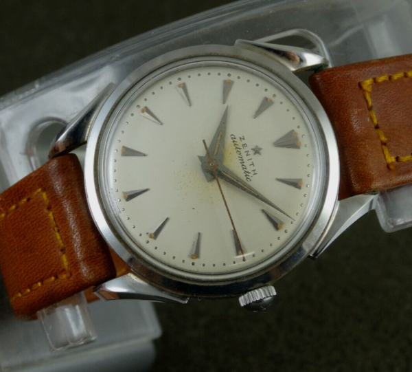 ANTIQUE NOS ZENITH AUTOMATIC BUMPER SWISS WATCH CAL 133.8