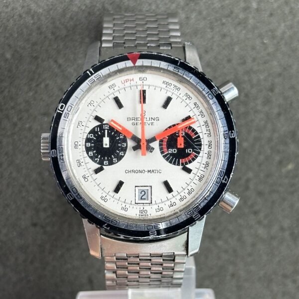 VINTAGE BREITLING Chrono Matic Ref 2110 Excellent Condition Cal 11 - Image 5