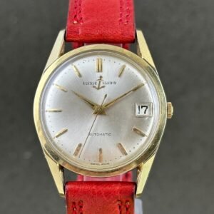 VINTAGE ULYSSE NARDIN CAL N74 GOLD CAPPED 18K SWISS WATCH MINT CONDITION