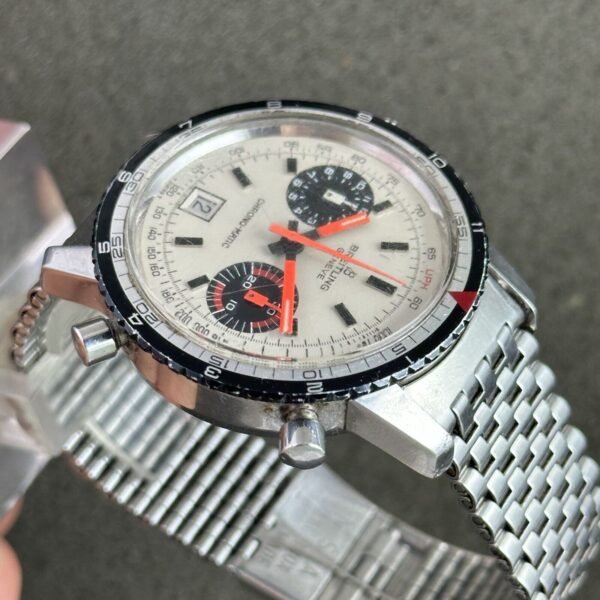 VINTAGE BREITLING Chrono Matic Ref 2110 Excellent Condition Cal 11 - Image 4